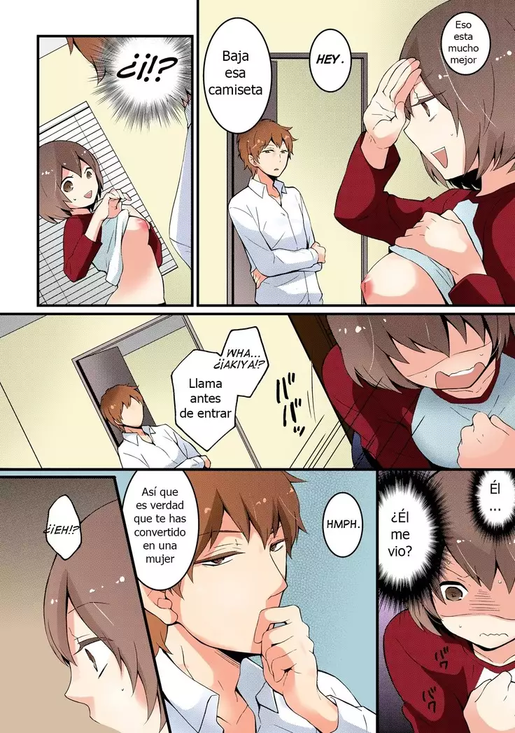 Totsuon! - Totsuzen Onnanoko Ni Natta No De, Ore No Oppai Monde Mimasen Ka - Ch 1-6.5 Español