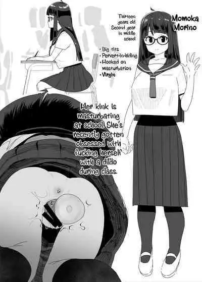 [condiment moderately (Maeshima Ryou)] Dosukebe Kyonyuu JC ga Kounai Onanie Suru Hanashi | The Slutty, Stacked Middle-Schooler Who Shlicks During Class [English] [Sloppy Seconds] [Digital]