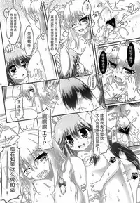 (Nanoha DAYS 4) [Serenta (BOM)] Usamimi Ouji ni Ken dake de Naku xx made Oshiechau Hon. (DOG DAYS) [Chinese] [脸肿汉化组]