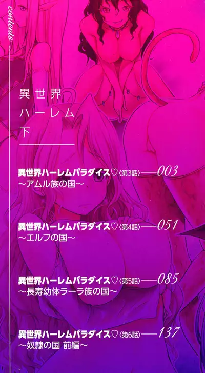 [Akatsuki Myuuto] Isekai Harem Paradise Ge | Other World Harem Paradise Second Part Ch. 1-6 [English] {Doujins.com}