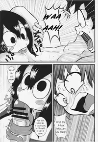 (C87) [Tokyo Tsunamushi Land (Tsunamushi)] Tsuyu-chan to! Ganbare tte Kanji no Dex | Tsuyu and! Some Do-Your-Best DEKX (My Hero Academia) [English] [Justice Translations]