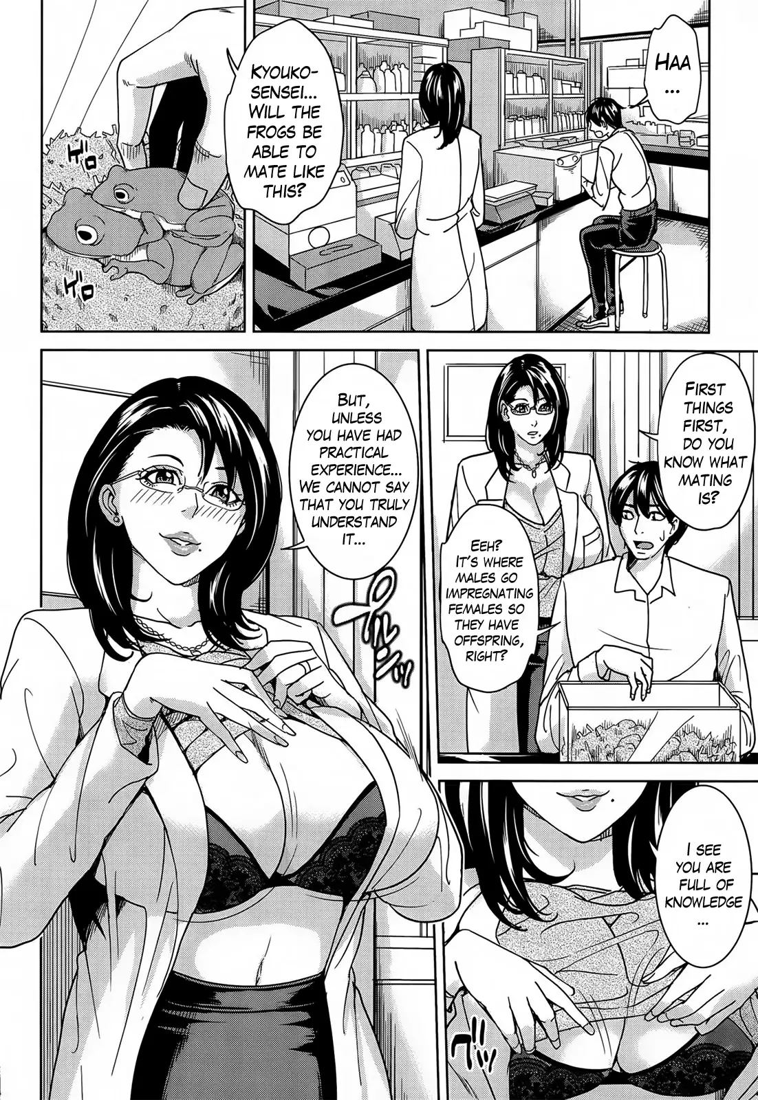 Kyouko Sensei to Boku no Himitsu | Kyouko-sensei and My Secret Ch. 1