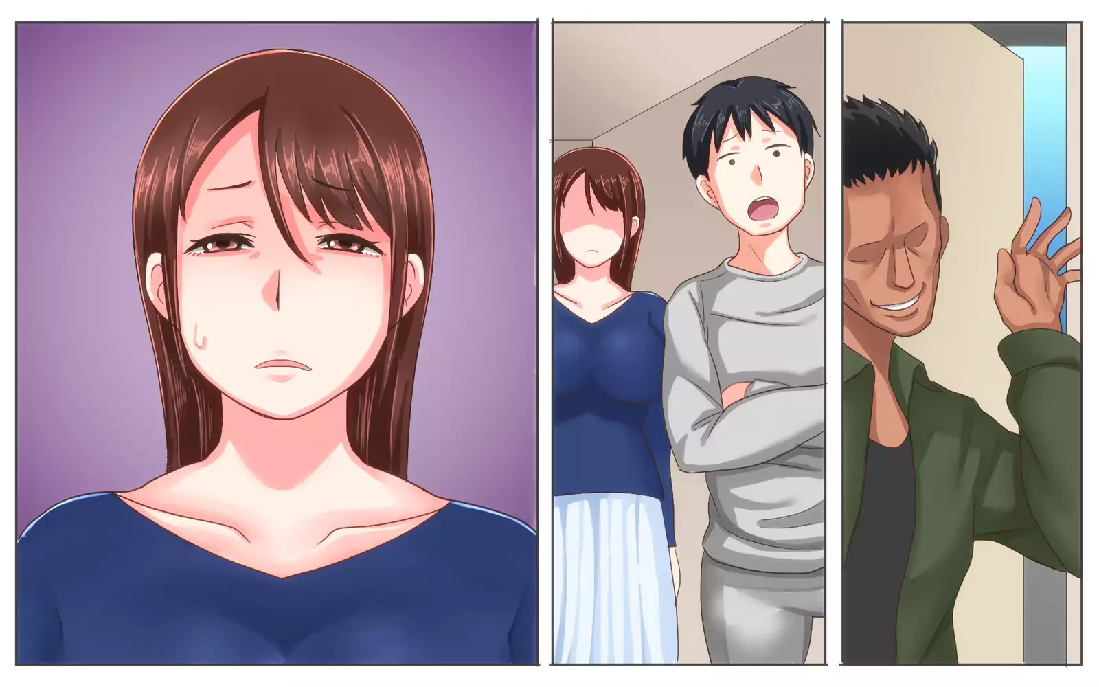 Nande boku no kanojo ga kon'na-me ni aitsu ni me o tsuke rareta kanojo no tenmatsu