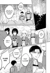 (Dai 3 Kai Hekigai Chousa Haku) [Satoukibi (Amesusu)] Toaru Shinpei no Warm Up | The Warm Up of a Certain Recruit (Shingeki no Kyojin) [English] [humanitys sassiest]