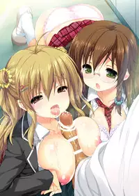 [Triangle! (Various)] Seiyoku ga Osaekirenakunatta Joshikousei to Seishori Dougu ni sareru Danshi tachi [Digital]