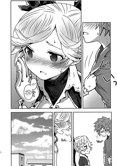 (Zenkuu no Hasha 15) [Onibi Kuudan (Onibi)] Io-chan to Gran-kun ga Ichaicha H Shichau Hon (Granblue Fantasy) [English]