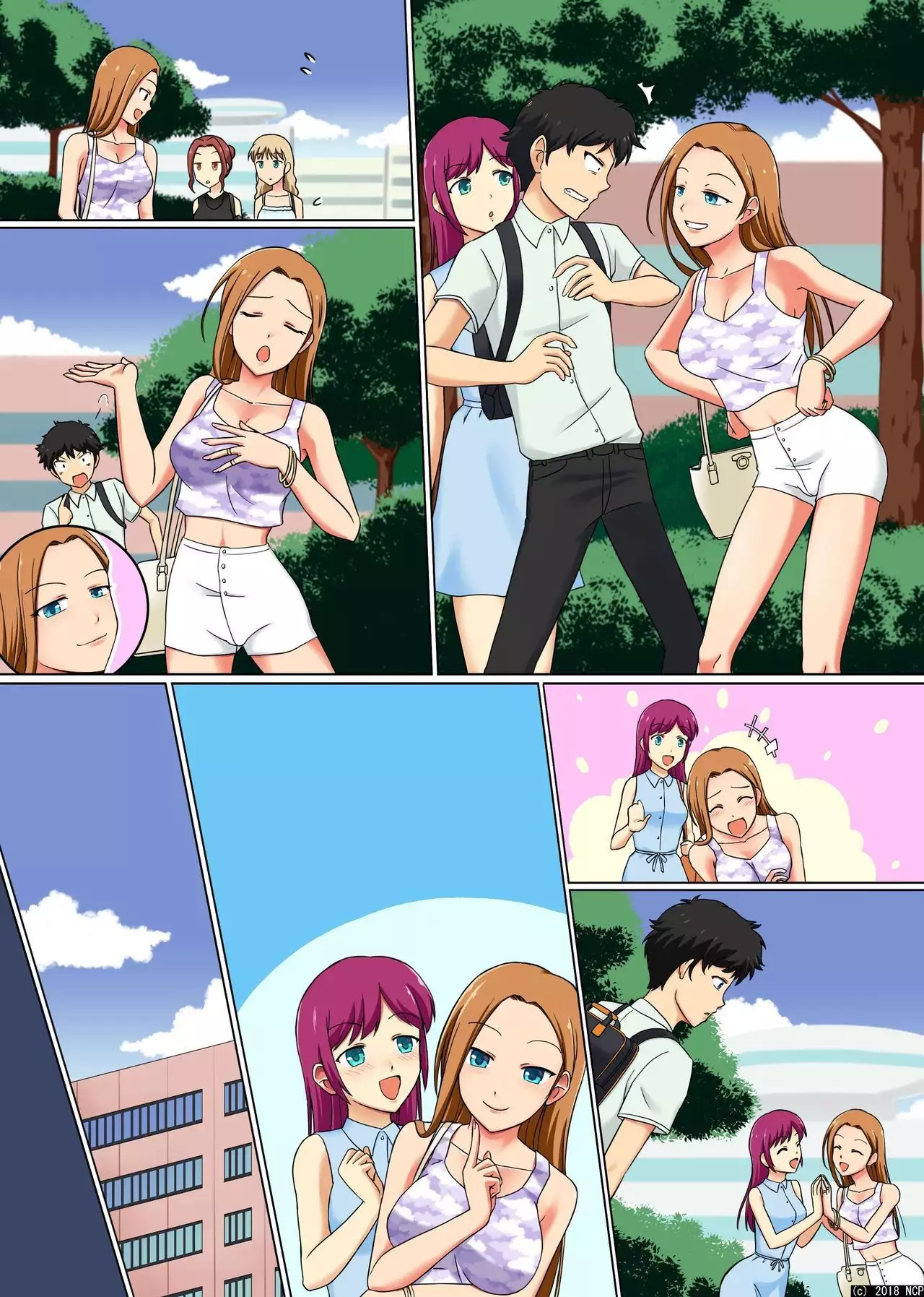 Ore no Shiranai Mani Koibito ga Moto Doukyuusei ni Inran Meinu ni Kae Rarete ita Kudan