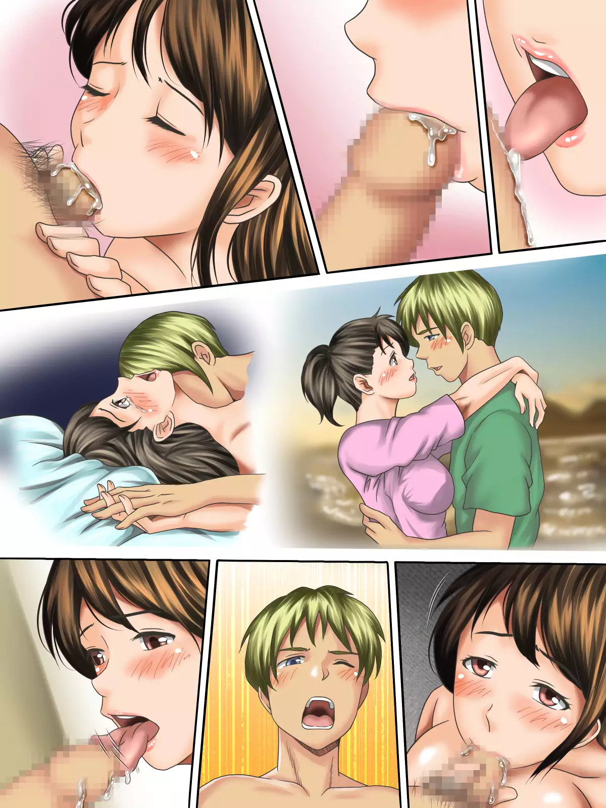 Kaigai Kyoshiki ni Sanretsu Shita Motokare ni Ikikuruwasareru Niizuma -Zenpen-