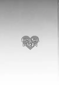 (Reitaisai 13) [Kingyo Origin (Kayama Rim)] Onii-chan no Iutoori! (Touhou Project)