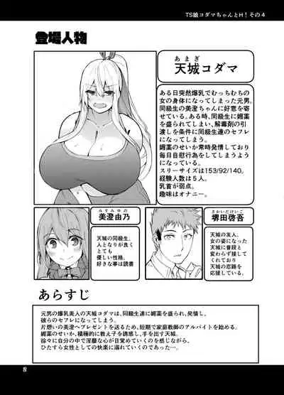 [Wakuseiburo (cup-chan)] TS Musume Kodama-chan to H! Sono 4 | TS Girl Kodama-chan and Ecchi! Part 4 [Digital]