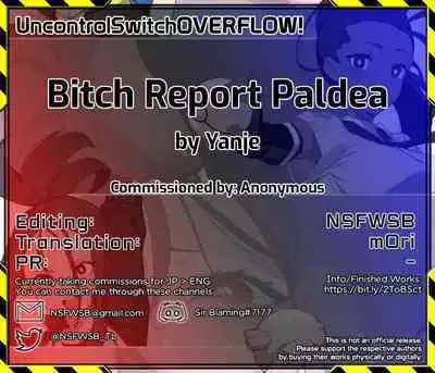 Bitch Report Paldea