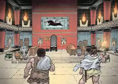 [Hastured Cake] Labyrinth no Oushi I | The Bull of the Labyrinth I [English]