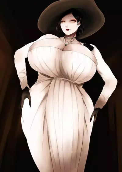 [Oshiro] Dimitrescu Okaa-sama no Sakusei | Dimitrescu-sama's Squeezing Out Your Sperm (Resident Evil) [English] {Doujins.com}