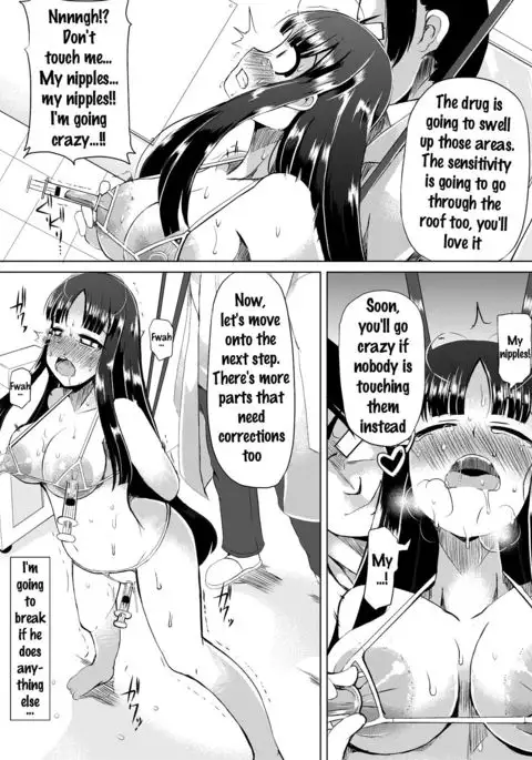Kyonyuu Yuutousei ~Do-M no Inran Mesubuta ni Daihenshin!~ Ch. 1-4 {doujins.com}