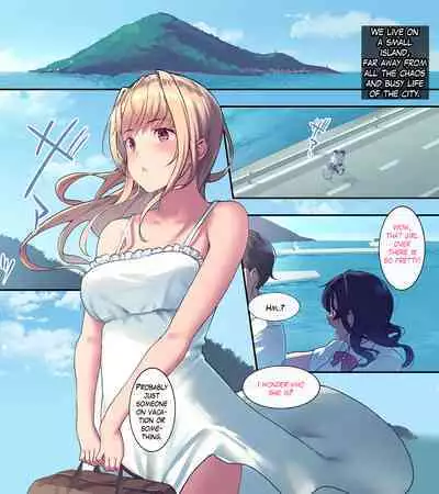 [Yodakapan (Satsuki Neko)] Manatsu no Tenkousei ~One summer's memory in a small isolated island~ | Midsummer Transfer Student [English]