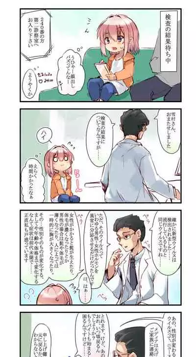 The TS girl will check that he can't turn back after seven days