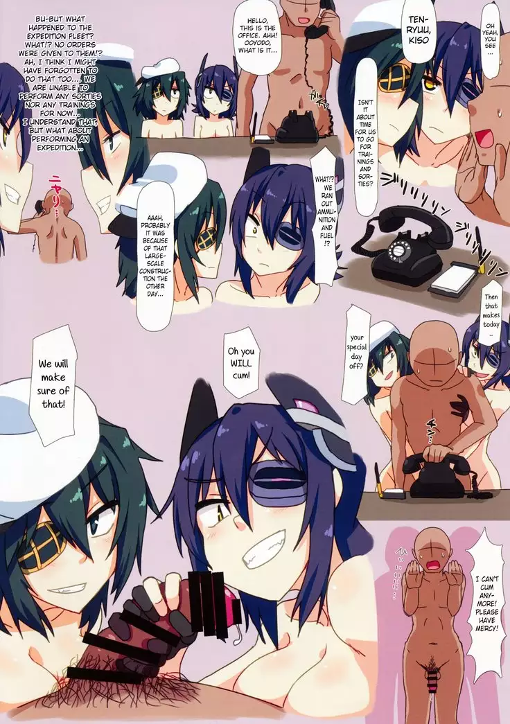 3-nin de Shiyou! Tenryuu-chan to Hen | Let's Have a Threesome! With Tenryuu-chan Volume