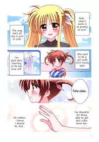 (C90) [Koguroya. (Koguro.)] NanoFei Netsu ni Ukasarete... | NanoFate Floating in Passion... (Mahou Shoujo Lyrical Nanoha) [English]