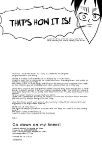 [MICROMACRO (Yamada Sakurako)] Go Down On My Knees! (Shingeki no Kyojin) [English]