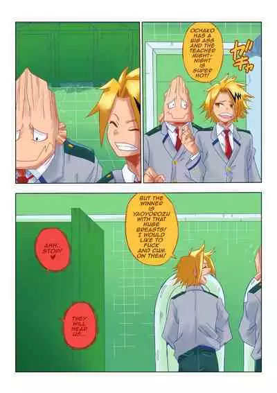 [Yamamoto] My Ero Academia (Boku no Hero Academia) [Decensored] [Colorized] [@I_heart_girls1]