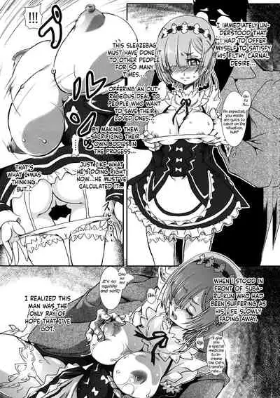 (C96) [Furuya (TAKE)] Rem - Danshou - Natsuki Rem no Eromanga (Re:Zero kara Hajimeru Isekai Seikatsu) [English]