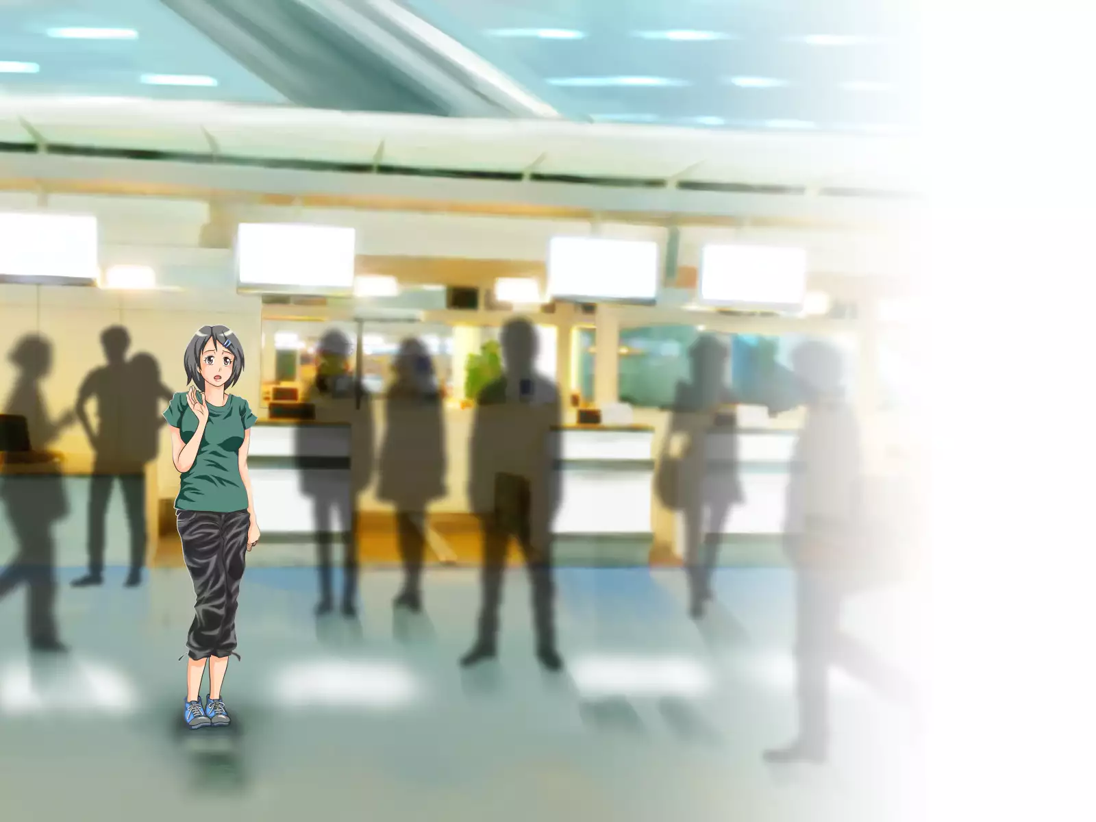 Working Holiday de Kaigai ni Sundeiru Kanojo ni Ai ni Itta Kekka…。