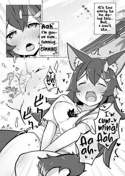 Miosha ga Osoto de Hadaka ni Natchau Hon | A Book where Miosha gets Naked Outside