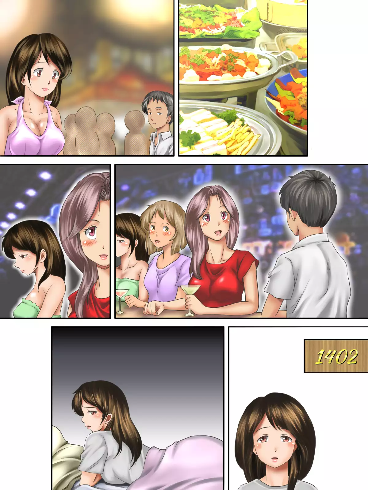 Kaigai Kyoshiki ni Sanretsu Shita Motokare ni Ikikuruwasareru Niizuma -Zenpen-