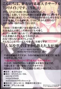 (Reitaisai 11) [Lolimate (Niisan)] Touhou Sangetsusei After (Touhou Project)