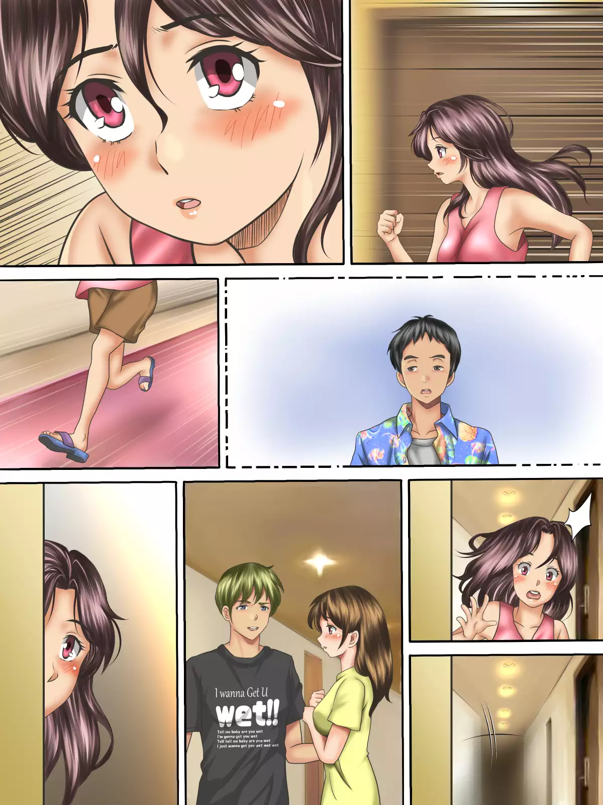 Kaigai Kyoshiki ni Sanretsu Shita Motokare ni Ikikuruwasareru Niizuma -Zenpen-