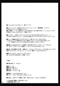 (C77) [04U (Misasagi Task)] Taiyou no Hatakenite Sorekara + Paper (Touhou Project‎)