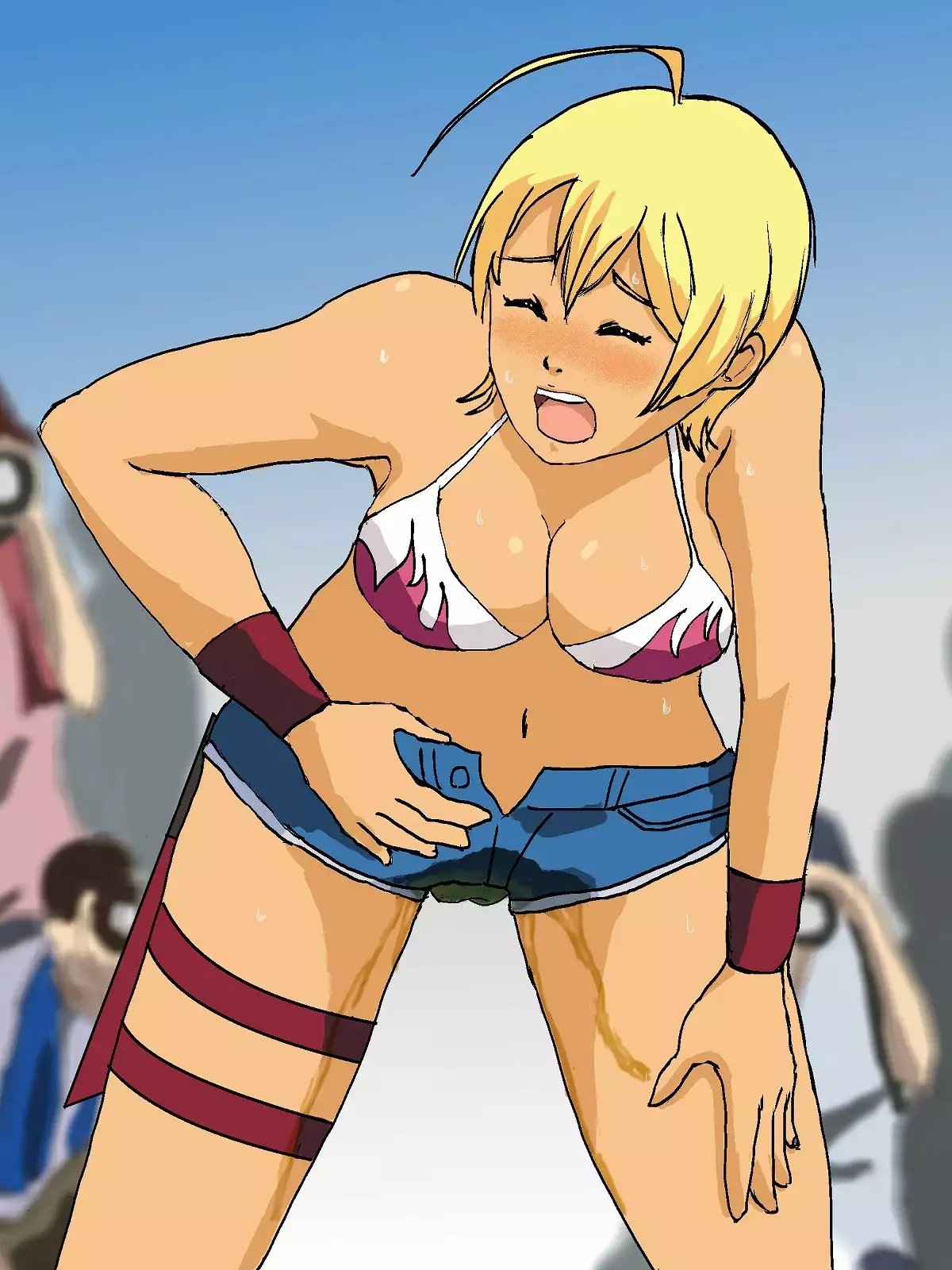 Cosplayer ga Satsueichuu ni Omorashi suru dake no Ohanashi