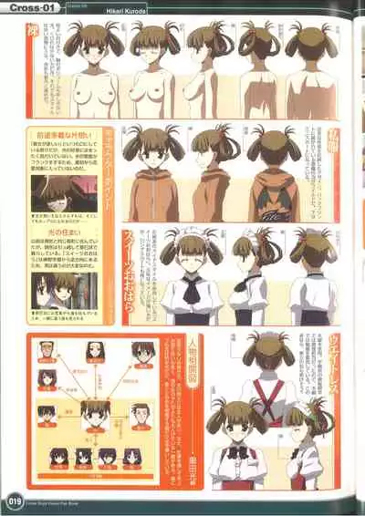 Cross Days Visual Fan Book