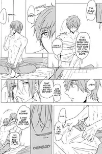 (Renai Jaws 2) [Usagi-san to Kuma (Aizawa)] Pun! Pun! (Free!) [English] [Rapinii]