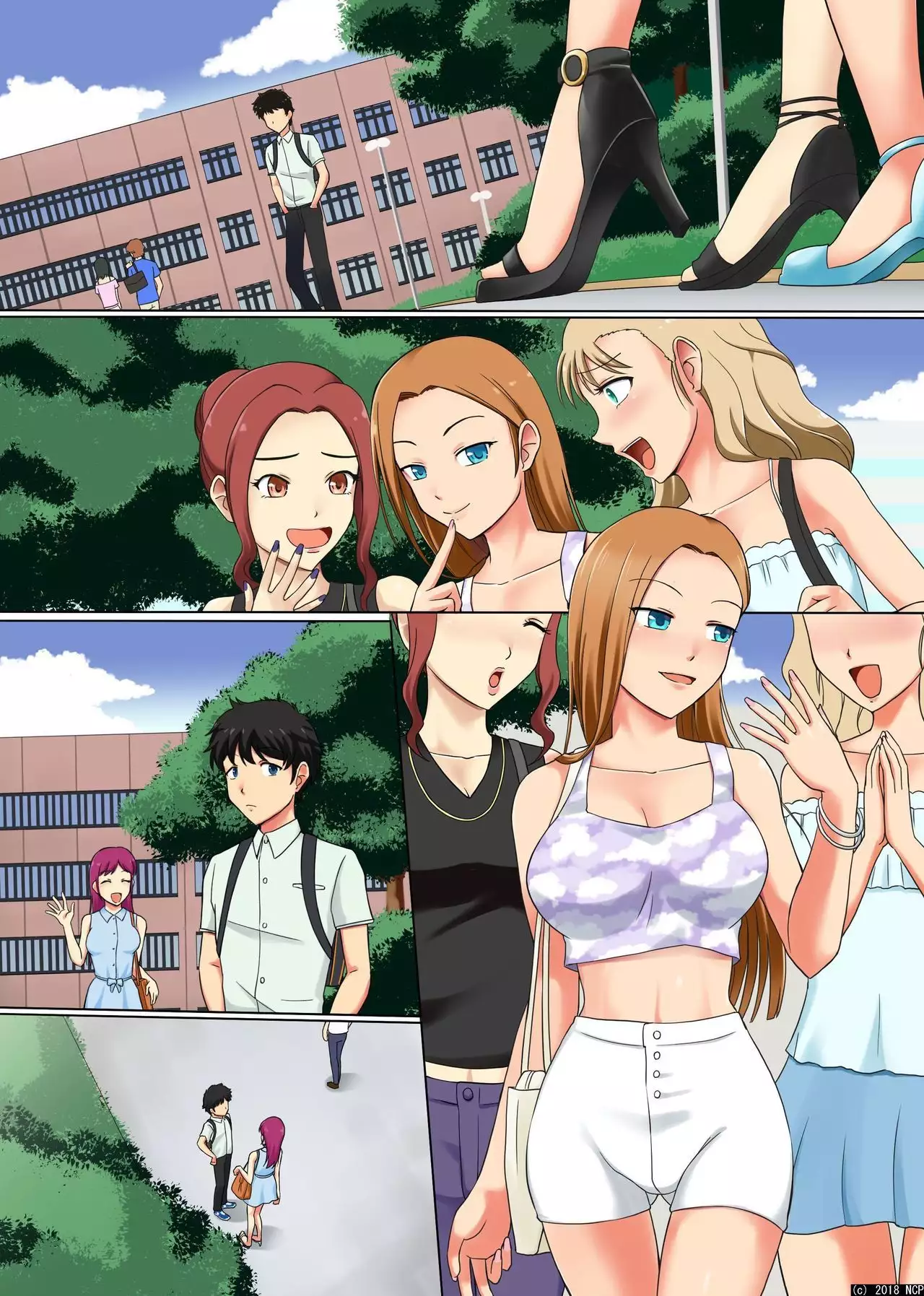 Ore no Shiranai Mani Koibito ga Moto Doukyuusei ni Inran Meinu ni Kae Rarete ita Kudan