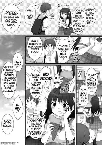 [TSF Mousou Chikusekijo (Minaduki Nanana, Kuratsuka Riko)] Joshi ni Hyoui shita Ore to Date shiyo! [English] [Vipy26]
