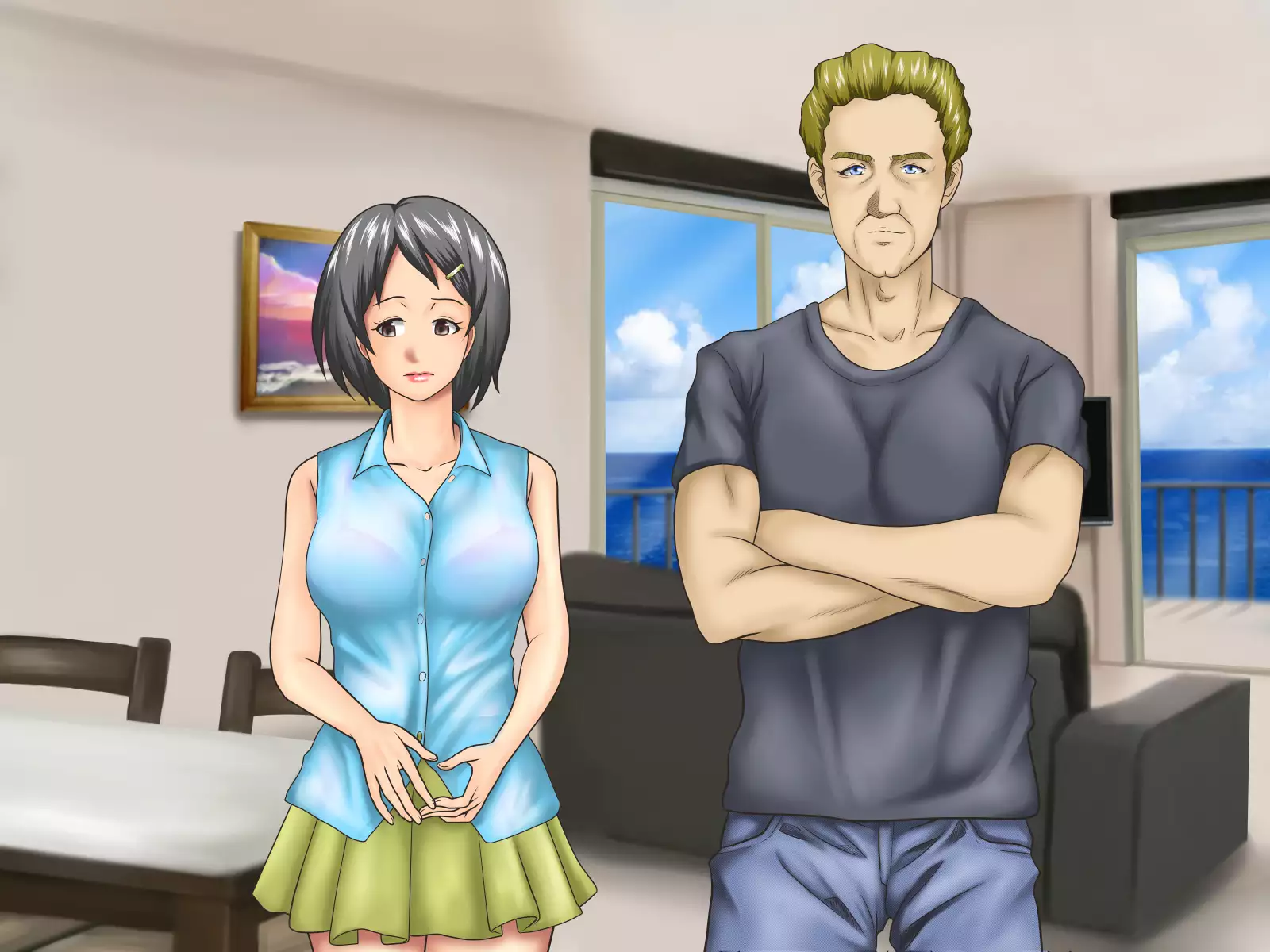 Working Holiday de Kaigai ni Sundeiru Kanojo ni Ai ni Itta Kekka…。