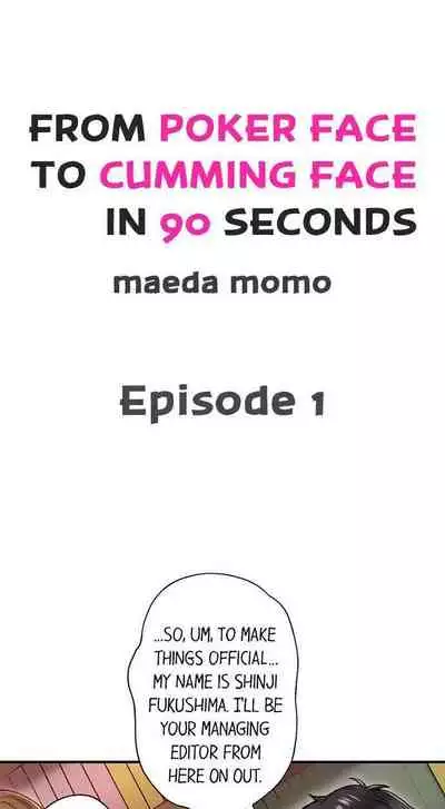 From Poker Face to Cumming Face in 90 Seconds Ch. 1-14