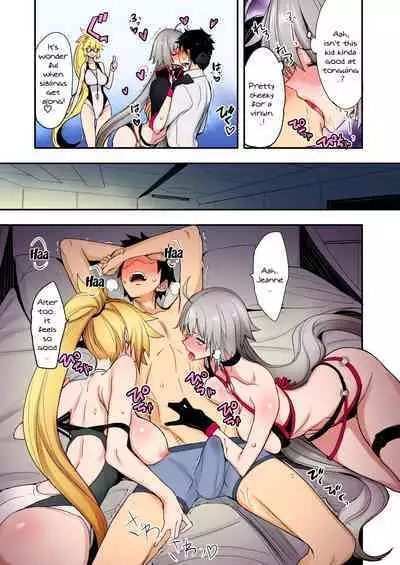 [Majimeya (isao)] W Jeanne vs Master (Fate/Grand Order) [English] {Doujins.com} [Colorized] [Digital]