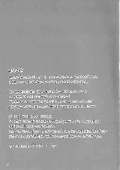 (C101) [YuKi-IRo (Yukiusagi.)] Sanae-san to Ichinichi Gohoushi (Touhou Project)