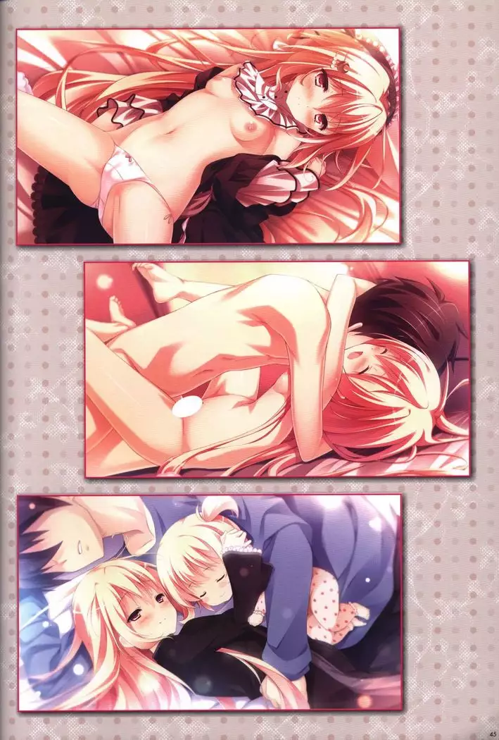 Kanojo ga ore ni kureta mono. Ore ga kanojo ni ageru mono. ILLUSTRATIONS