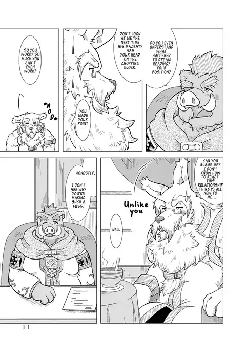 The dog & the bear: The poet of the stars & the partaker of the moon 4