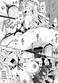 (Reitaisai 8) [angelphobia (Tomomimi Shimon)] Yasei no Chijo ga Arawareta! | A Wild Nymphomaniac Appeared! (Touhou Project) [English] {Sharpie Translations}