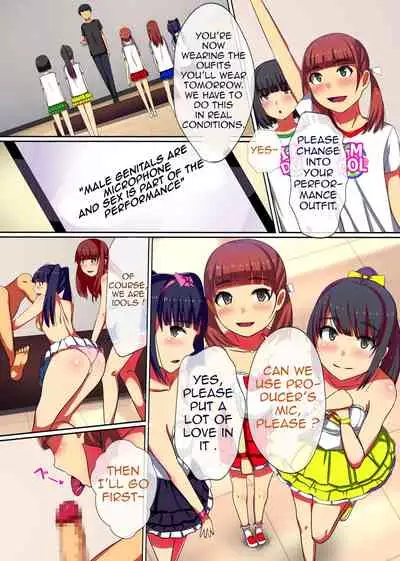 [NCP (Kawano Masatoshi)] Producer no Meirei wa Zettai! Idol Otaku no Ore ga Joushiki Henkan Appli de Idol Haramase Harem! | Producer's Orders are Absolute! [English]