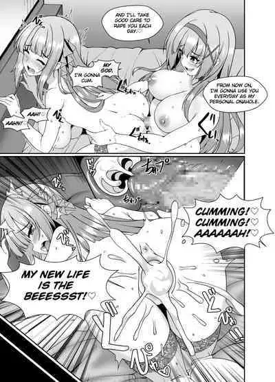 [Seika Kairaku Shoten (Eltoria, Shirokuma A, Mutsukidou)] Hime-sama no Jinsei Itadakimasu -Kawa-ka Sarete Ossan ni Karada o Nottorarete Shimau Himekishi Monogatari- [English] [TheFrogManScans]