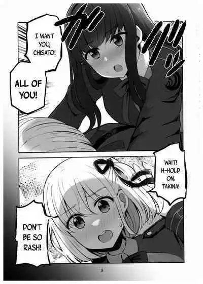 (C102) [Kyou Majo! (Uemura Navia)] Mating between Spider Lilies (Lycoris Recoil) [English] [/u/ scanlations]