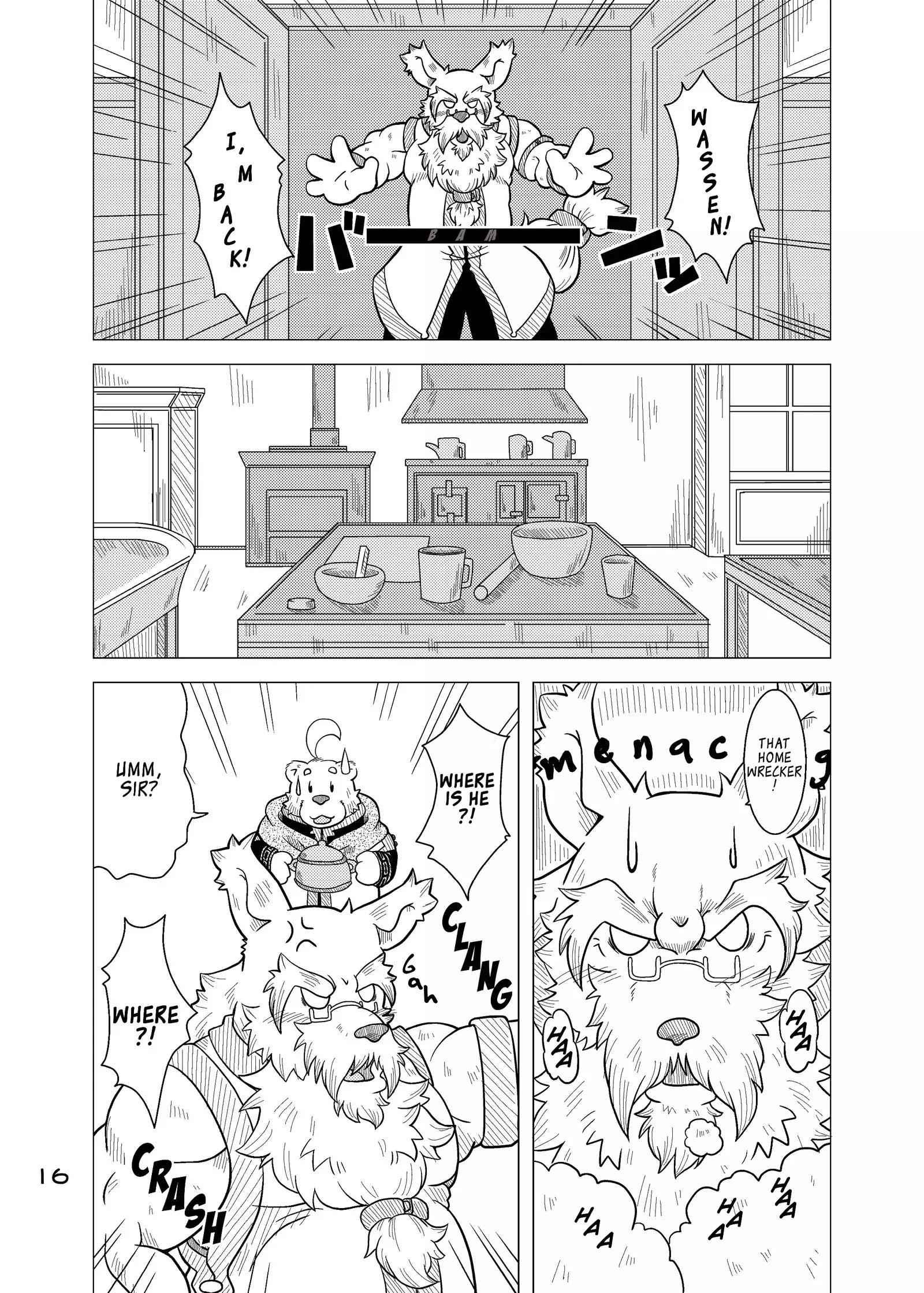 The dog & the bear: The poet of the stars & the partaker of the moon 4