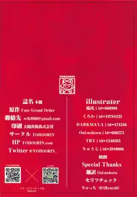 (C94) [TOHOORIN (Various)] Honnou - Instinct (Fate/Grand Order)