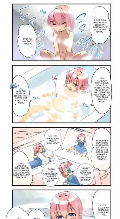 The TS girl will check that he can't turn back after seven days