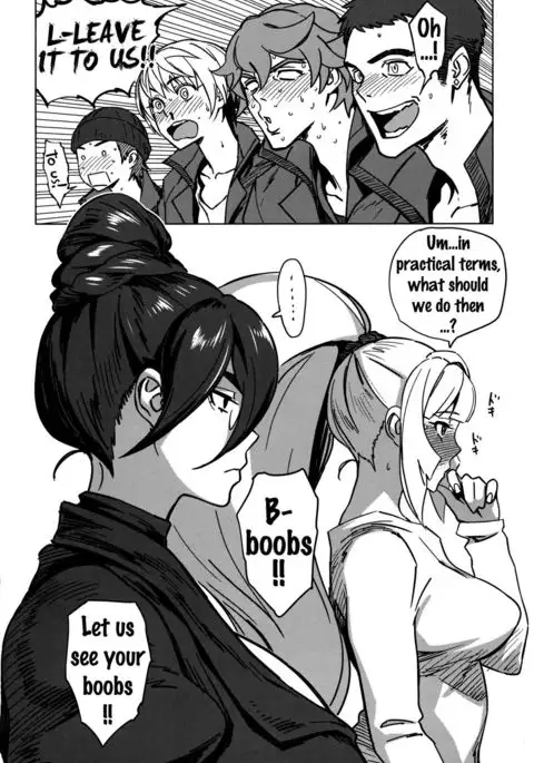 Shinu Toki wa Dekkee Oppai ni Umorete Shinitee {doujins.com}